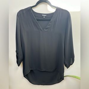 Express Short Sleeve Blouse, Size Small